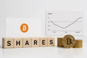 Strategy sold shares, not coins, and the reason is one ratio.